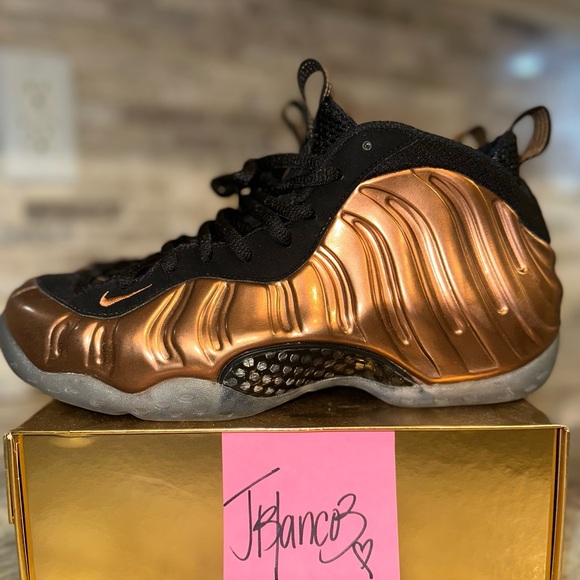 2019 AIR FOAMPOSITE ONE 'COPPER' 2017 (8.5 Men’s) - Picture 1 of 6